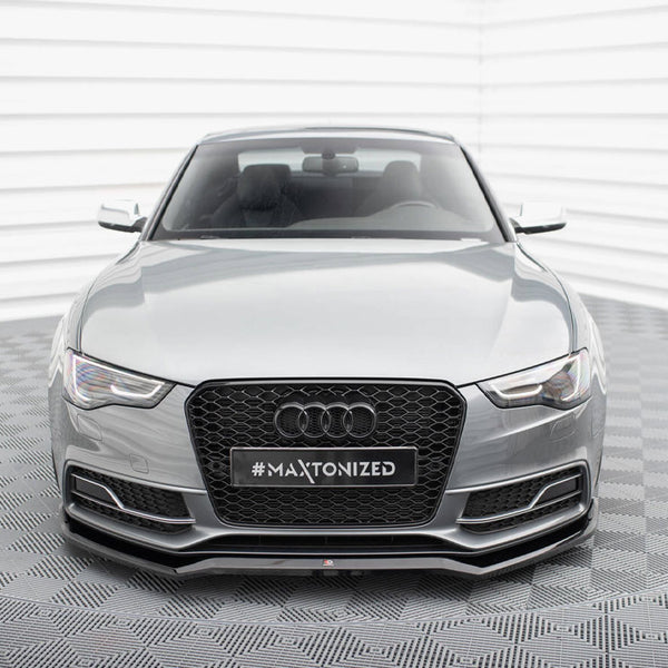 Audi - S5 / A5 S Line 8T Facelift: Maxton Front Splitter V4