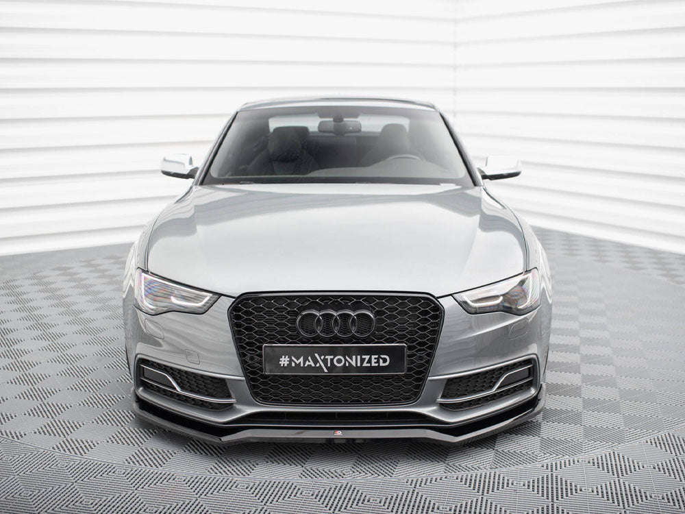 Audi - S5 / A5 S Line 8T Facelift: Maxton Front Splitter V4