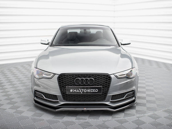 Audi - S5 / A5 S Line 8T Facelift: Maxton Front Splitter V4