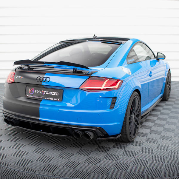 Audi - TT S 8S Facelift: Maxton Rear Side Splitters