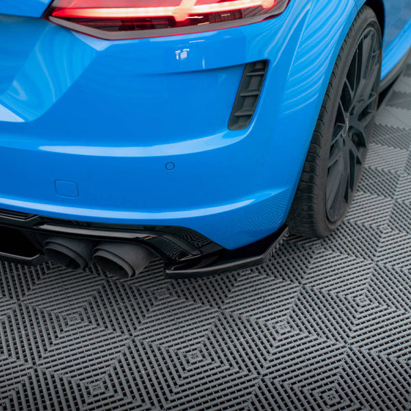 Audi - TT S 8S Facelift: Maxton Rear Side Splitters