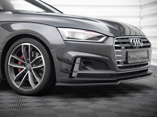 Audi - S5 / A5 S Line Coupe / Sportback F5: Maxton Front Bumper Wings (Canards)