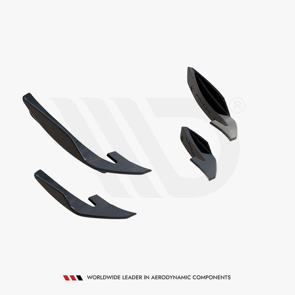 Audi - S5 / A5 S Line Coupe / Sportback F5: Maxton Front Bumper Wings (Canards)