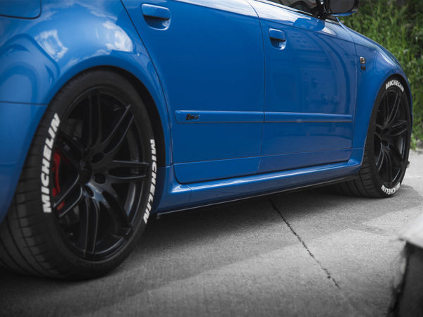 Audi - RS4 B7: Maxton Side Skirts Splitters