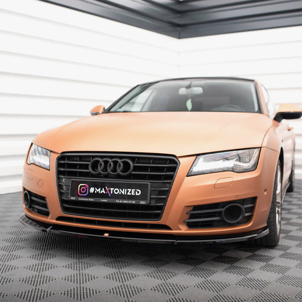 Audi - A7 C7: Maxton Front Splitter V1
