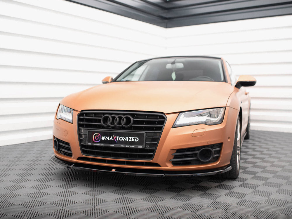 Audi - A7 C7: Maxton Front Splitter V1