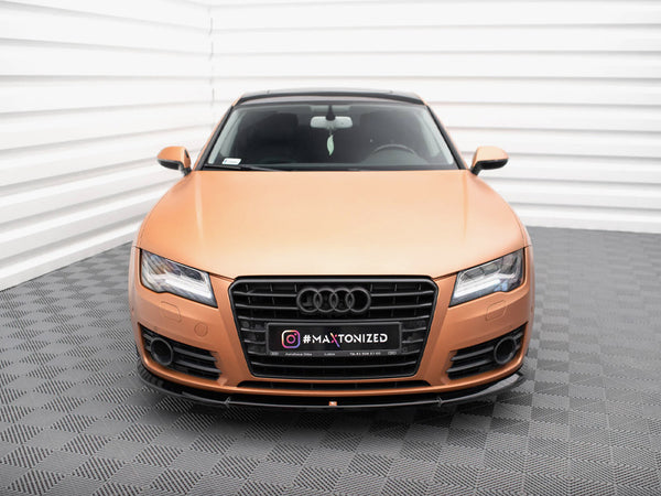 Audi - A7 C7: Maxton Front Splitter V1