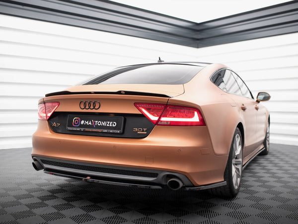 Audi - A7 S Line C7: Maxton Rear Side Splitters V2