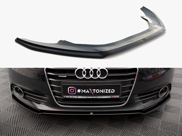 Audi - A6 C7: Maxton Front Splitter V1