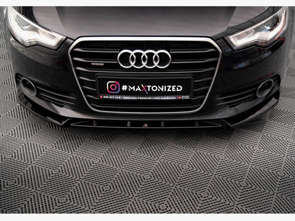 Audi - A6 C7: Maxton Front Splitter V2