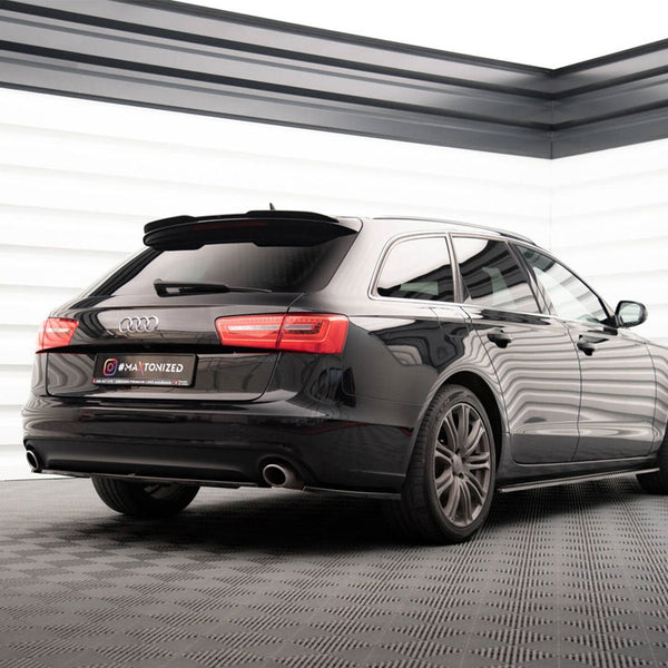 Audi - A6 Avant C7: Maxton Rear Side Splitters V2