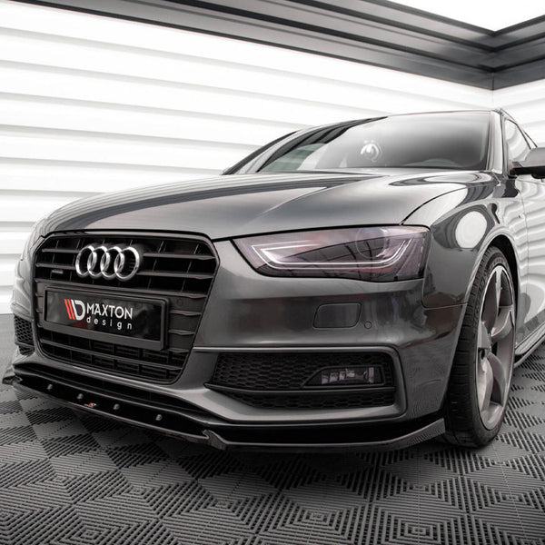 Audi - A4 S Line / S4 B8 Facelift: Maxton Front Splitter V3