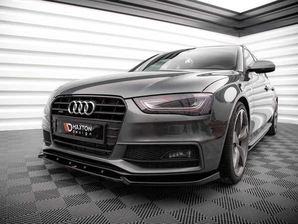 Audi - A4 S Line / S4 B8 Facelift: Maxton Front Splitter V3