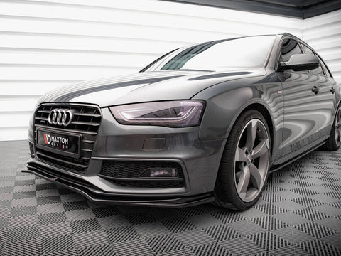 Audi - A4 S Line / S4 B8 Facelift: Maxton Front Splitter V4
