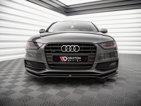 Audi - A4 S Line / S4 B8 Facelift: Maxton Front Splitter V4