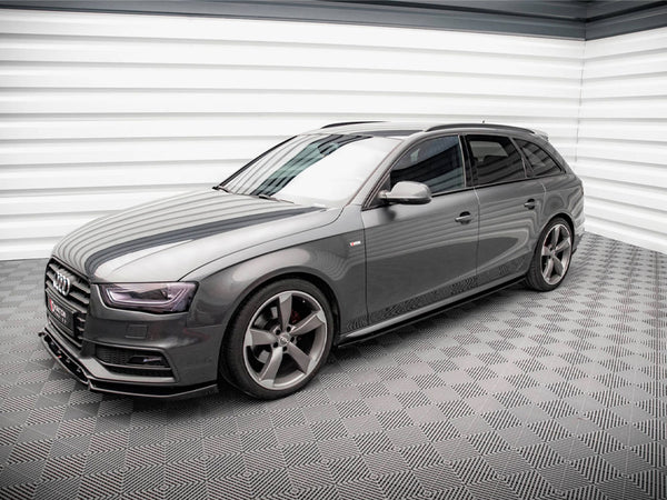 Audi - A4 / A4 S Line / S4 B8: Maxton Side Skirts V2