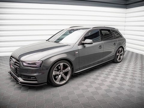 Audi - A4 / A4 S Line / S4 B8: Maxton Side Skirts V2
