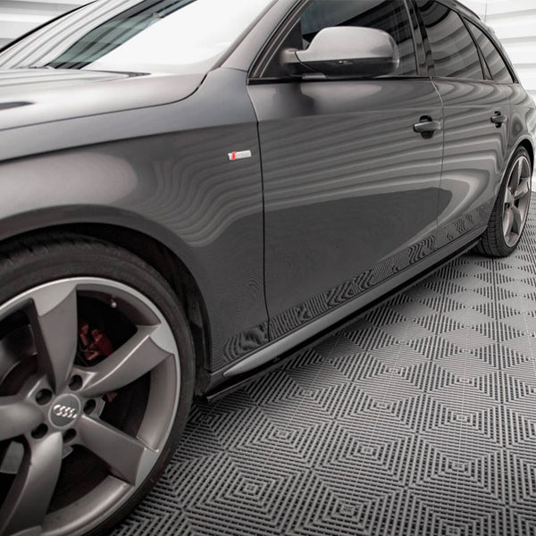 Audi - A4 / A4 S Line / S4 B8: Maxton Side Skirts V2