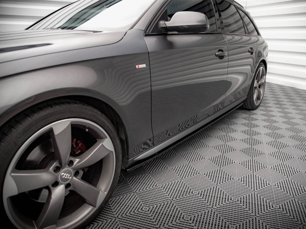 Audi - A4 / A4 S Line / S4 B8: Maxton Side Skirts V2