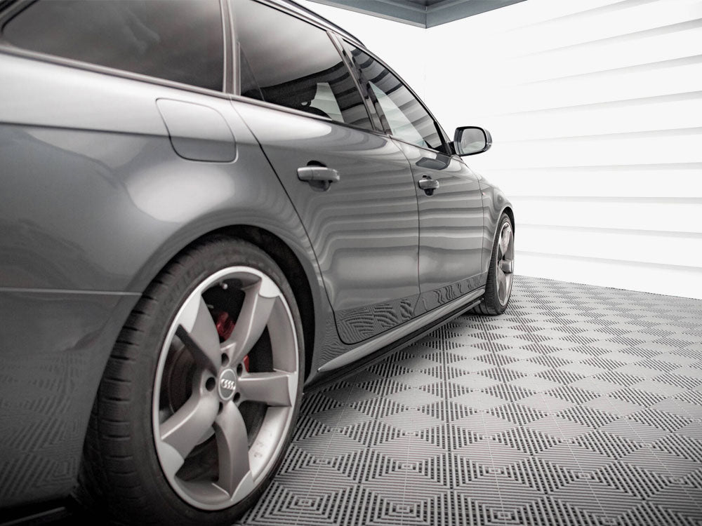 Audi - A4 / A4 S Line / S4 B8: Maxton Side Skirts V2