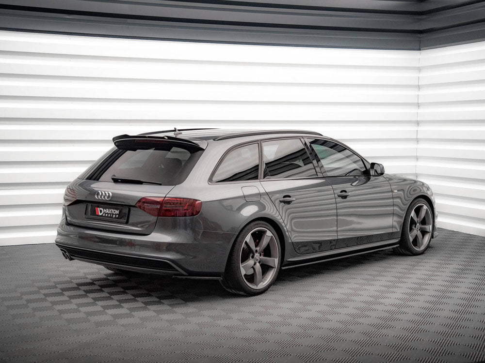 Audi - A4 S Line Avant B8 Facelift: Maxton Rear Side Splitters V2