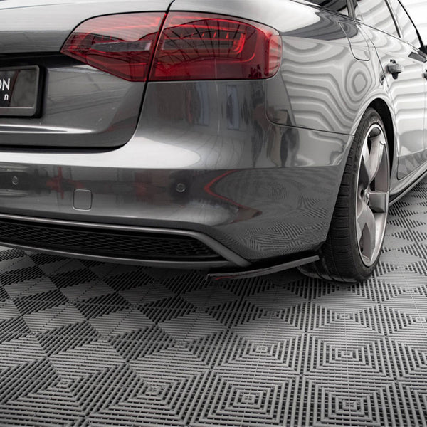 Audi - A4 S Line Avant B8 Facelift: Maxton Rear Side Splitters V2