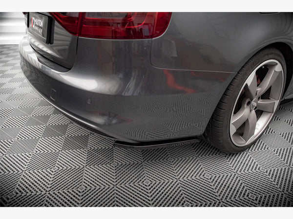 Audi - A4 S Line Avant B8 Facelift: Maxton Rear Side Splitters V2