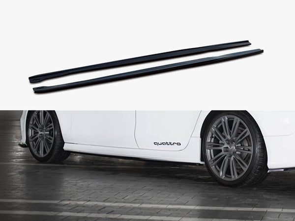 Audi - RS7 C7: Maxton Side Skirts V2