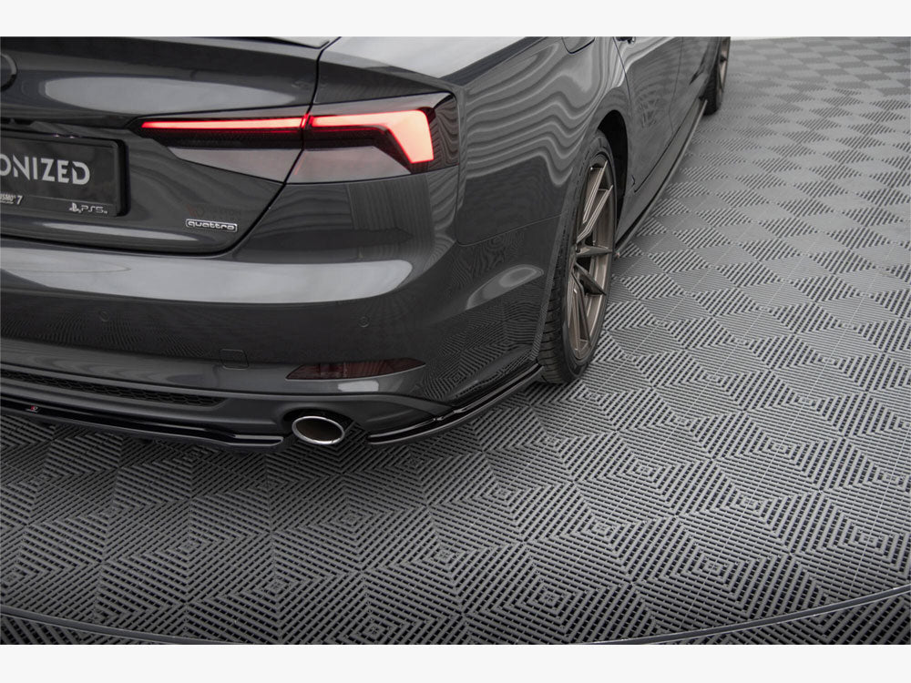 Audi - A5 S Line F5 Sportback: Maxton Rear Side Splitters
