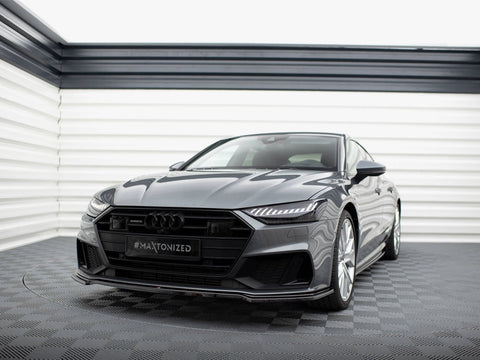 Audi - A7 S Line C8 / S7 C8 / C8 Facelift / S7 Facelift: Maxton Front Splitter V1