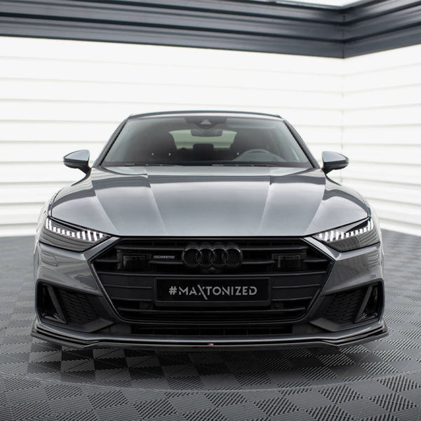 Audi - A7 S Line C8 / S7 C8 / C8 Facelift / S7 Facelift: Maxton Front Splitter V1