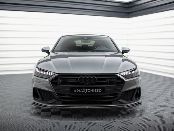 Audi - A7 S Line C8 / S7 C8 / C8 Facelift / S7 Facelift: Maxton Front Splitter V1
