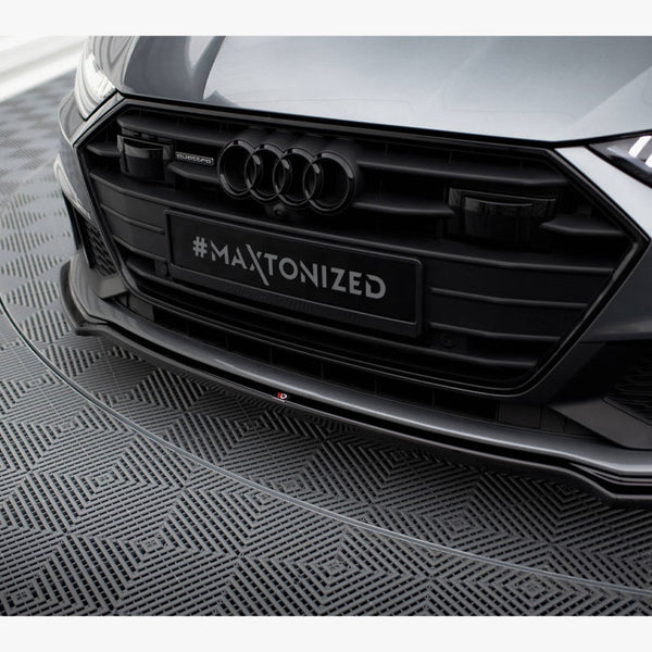 Audi - A7 S Line C8 / S7 C8 / C8 Facelift / S7 Facelift: Maxton Front Splitter V1