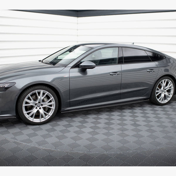Audi - A7 S Line C8 / S7 C8 / C8 Facelift / S7 Facelift: Maxton Side Skirts