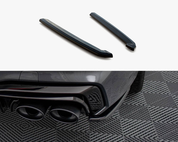 Audi - A7 S Line C8 / S7 C8 / C8 Facelift / S7 Facelift: Maxton Rear Side Splitters