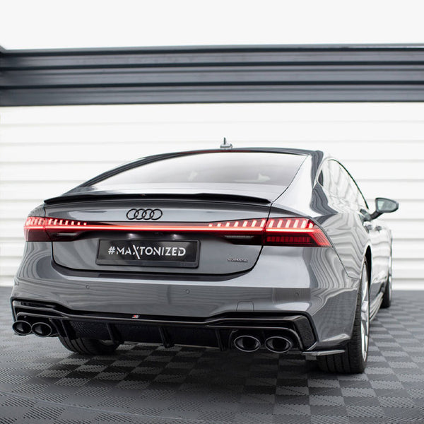 Audi - A7 S Line C8 / S7 C8 / C8 Facelift / S7 Facelift: Maxton Rear Side Splitters