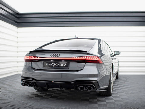 Audi - A7 S Line C8 / S7 C8 / C8 Facelift / S7 Facelift: Maxton Rear Side Splitters