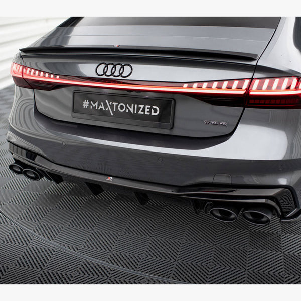 Audi - A7 S Line C8 / S7 C8 / C8 Facelift / S7 Facelift: Maxton Rear Side Splitters