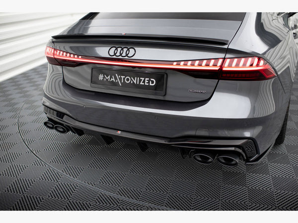Audi - A7 S Line C8 / S7 C8 / C8 Facelift / S7 Facelift: Maxton Rear Side Splitters