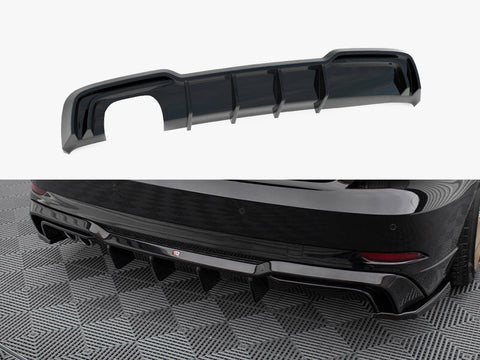 Audi - A3 S Line Hatchback 8V Facelift (Version with dual exhausts on one side): Maxton Rear Diffuser