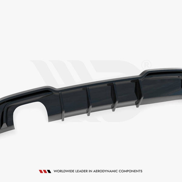 Audi - A3 S Line Hatchback 8V Facelift (Version with dual exhausts on one side): Maxton Rear Diffuser