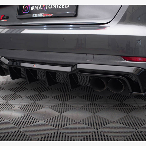 Audi - S3 Sportback 8V Facelift: Maxton Rear Diffuser
