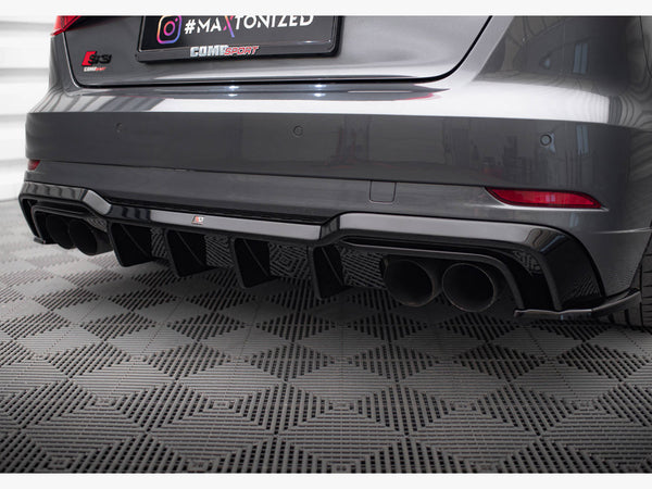 Audi - S3 Sportback 8V Facelift: Maxton Rear Diffuser
