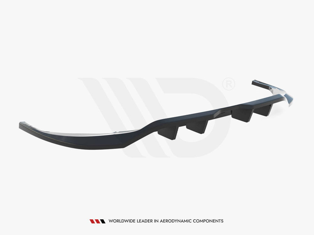 VW - Tiguan Allspace R Line MK2 Facelift: Maxton Rear Splitter (Vertical Bars)