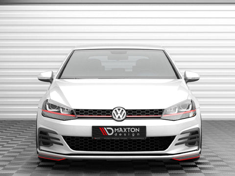 VW - Golf GTI / GTD MK7 Facelift: Maxton Front Side Splitters