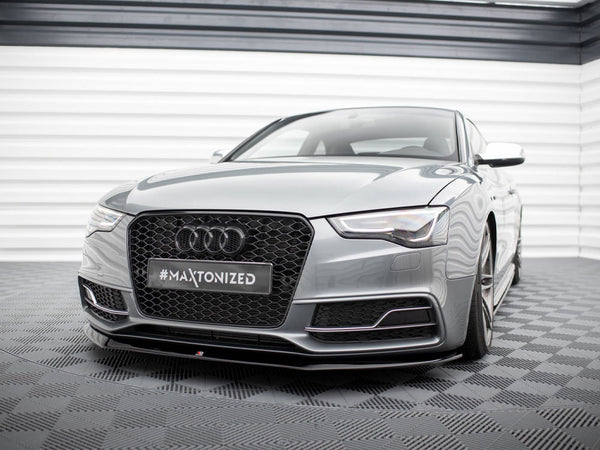 Audi - S5 / A5 S Line 8T Facelift: Maxton Front Splitter V1