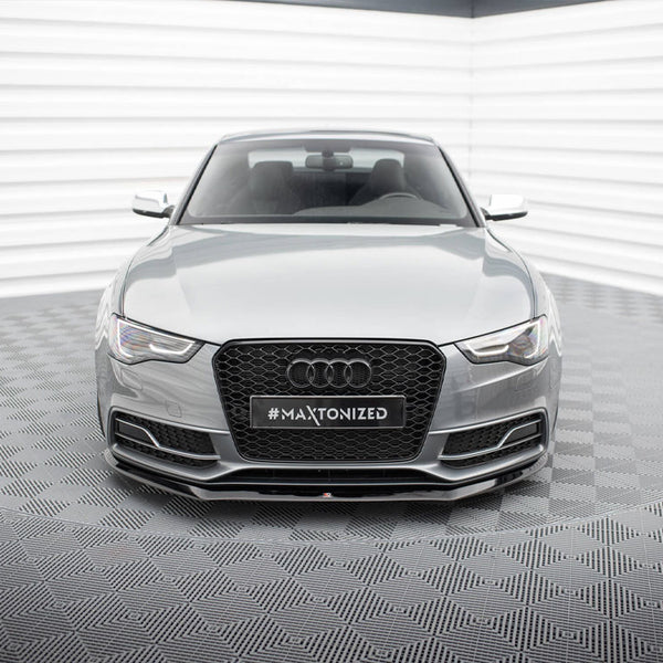 Audi - S5 / A5 S Line 8T Facelift: Maxton Front Splitter V1