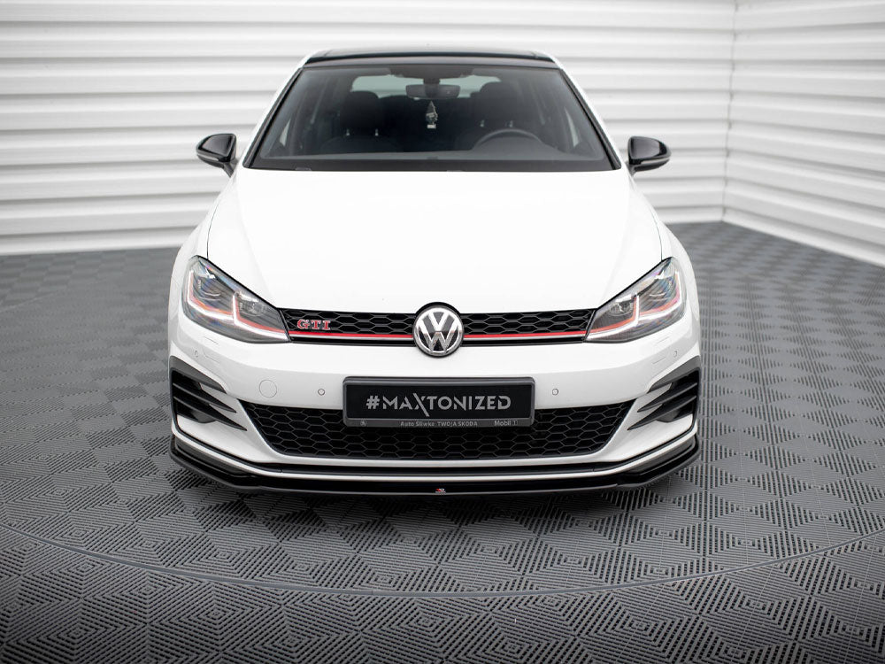 VW - Golf GTI / GTD MK7 Facelift: Maxton Front Splitter V2