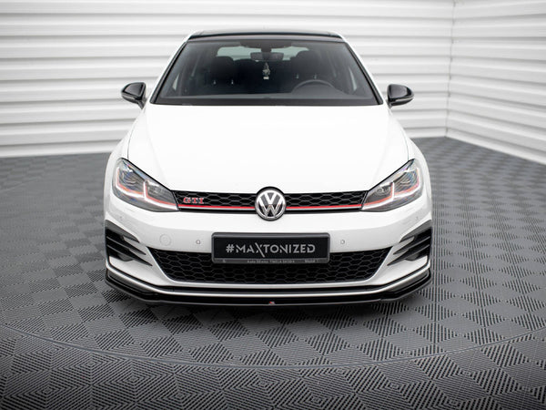 VW - Golf GTI / GTD MK7 Facelift: Maxton Front Splitter V2