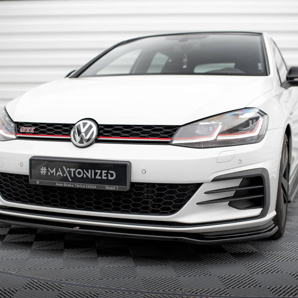 VW - Golf GTI / GTD MK7 Facelift: Maxton Front Splitter V2